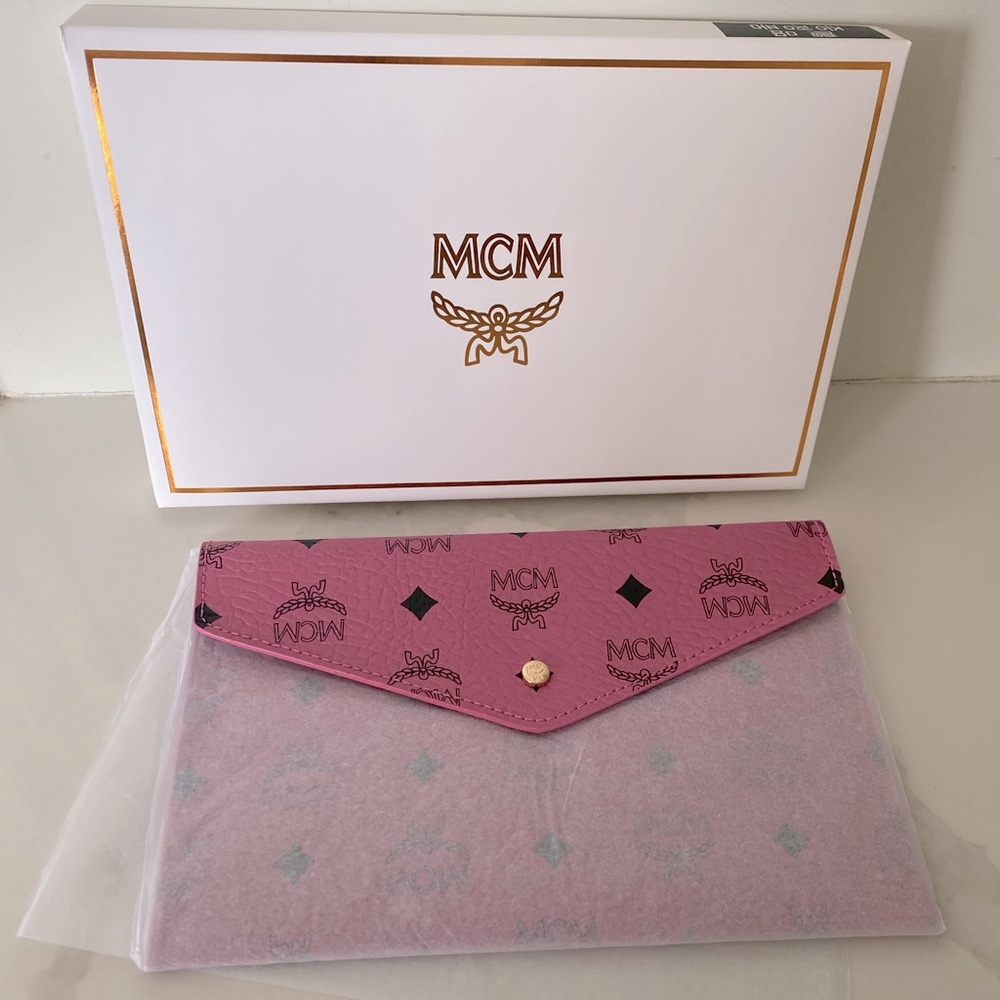 MCM Envelope Pouch / Clutch Novelty / VIP / GWP Korea - Picture 11 of 12